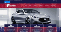 Desktop Screenshot of premierautogroupofdurham.com